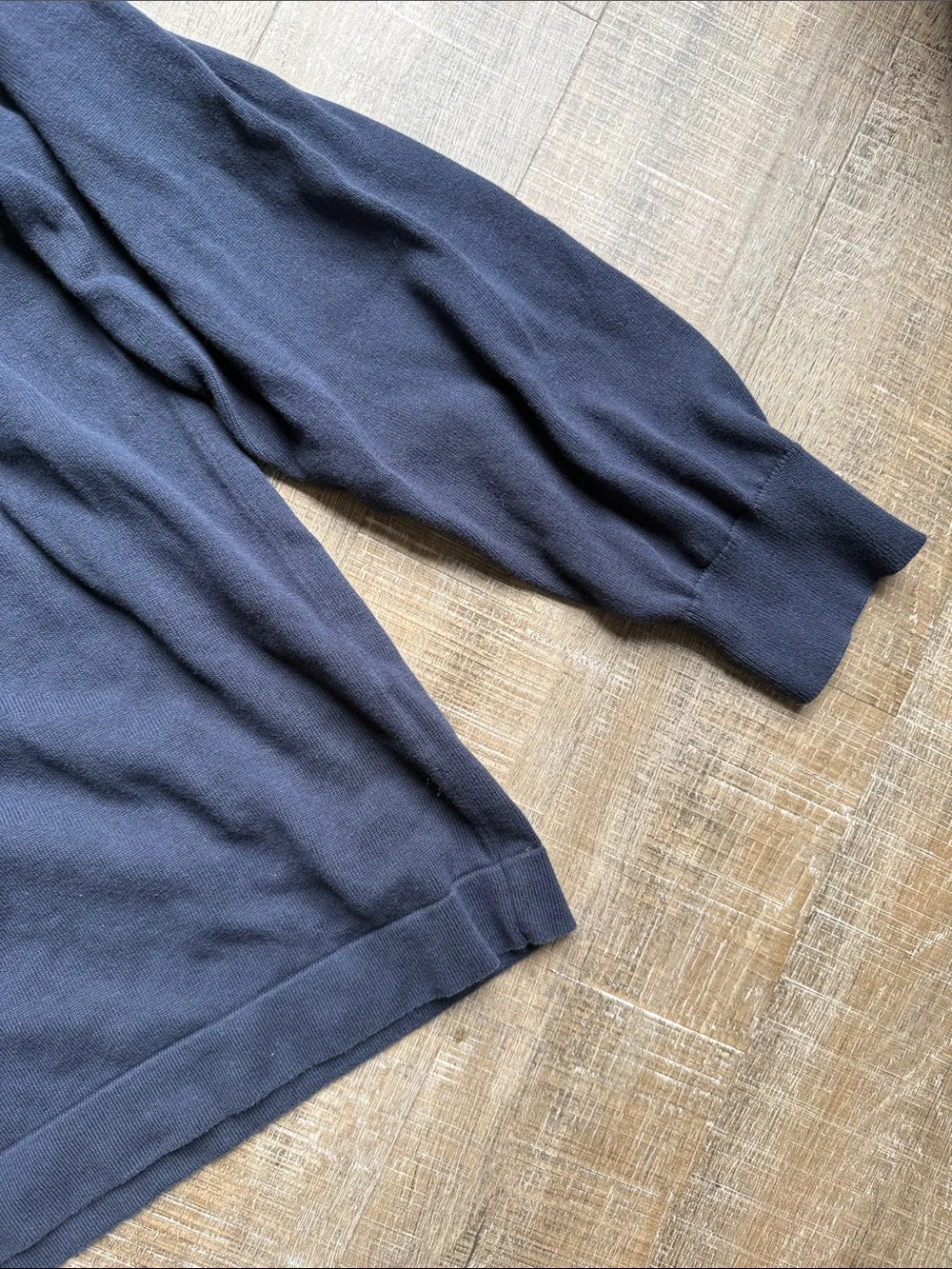 J. Crew Navy Blue Crewneck Sweater Men XL